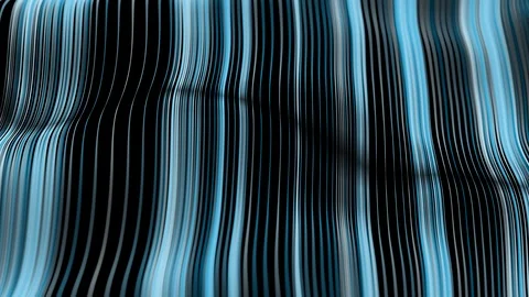 Blurry lines pattern animation background Video stock 121543566