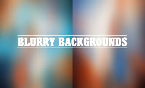 Blurry mesh backgrounds, vector illustrations 스톡 일러스트