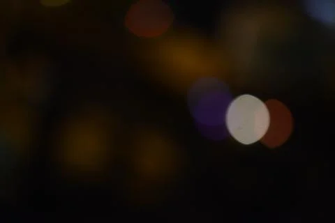 Blurry multicolor light from the lamp Stock Photos