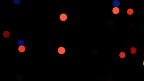 Blurry multicolored lights Stock Footage 83072747