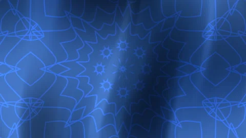 Blurry navy blue gradient background pattern with a central star shape Stock Footage 319991689