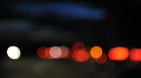 Blurry night driving 3 動画素材 638959