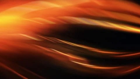 A blurry orange and yellow background with a bright light in the center Video stock 256736069