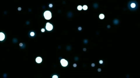 Blurry particle loop Stock Footage 511818