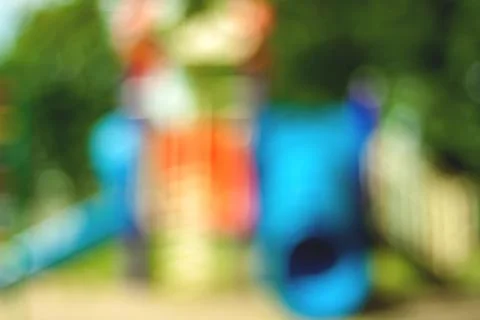 Blurry playground background Stock Photos