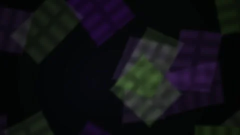 Blurry purple and green squares background. Stock Footage 339999021
