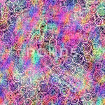 Blurry Rainbow Glitch Artistic Dot Texture Background. Irregular