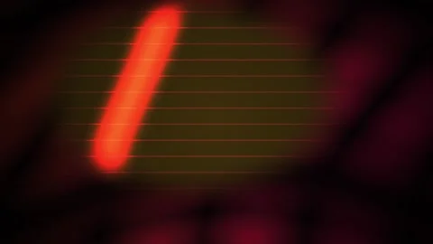 Blurry red and orange light on dark background. Stock Footage 337500596