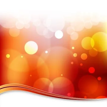 Blurry red light backgroun Stock Illustration