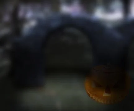 Blurry scary background Stock Illustration