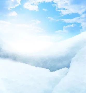 Blurry snow background Stock Photos