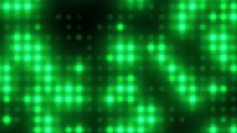 Blurry sparkling dots vivid emerald color, twinkling green abstract background Video stock 236793101