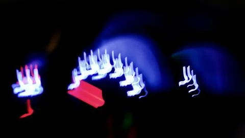 Blurry Speedometer Drunk Driving Stock Photos