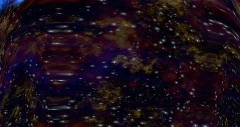 Blurry stellar galaxies. Colorful 3d render wave with blurry cosmic universes Stock Footage 157737641