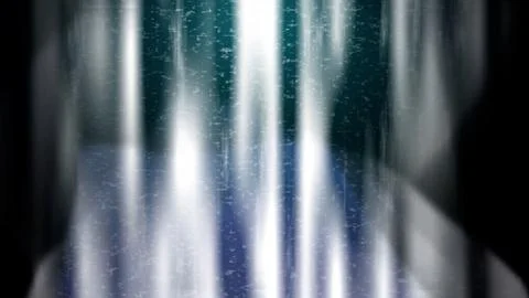 Blurry streaks of light on a dark background Stock Illustration