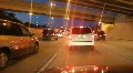 Blurry Stylized Lights Traffic Jam On The Interstate HD Footage