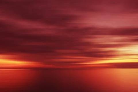 Blurry sunset in red Stock Photos