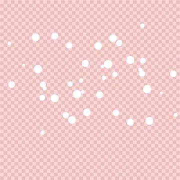 Blurry white bokeh soft light abstract background, bokeh particles, Backgro.. Stock Illustration