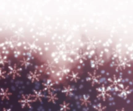Blurry winter background Illustrazione stock