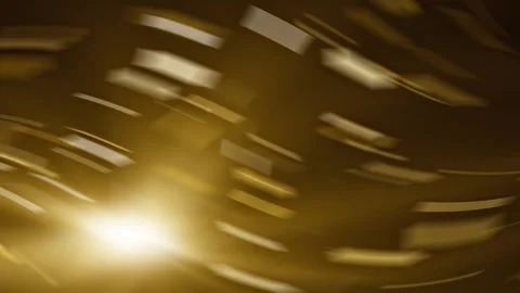 A blurry, yellow and gold background wit... | Stock Video | Pond5