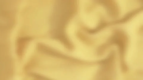 Blurry yellow soft fabric Stock Footage 137735565