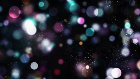 A Blury Background With Many Colored Lights Stock Footage 329545534