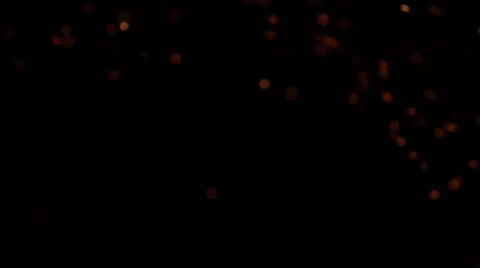 Blury fire sparks Stock Footage 67607680