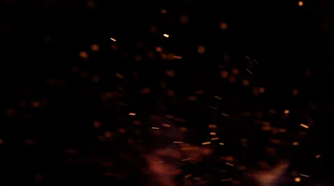 Blury fire sparks Stock-Footage 67607712