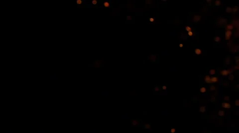 Blury fire sparks Stock Footage 67607725