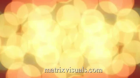 Blury Yellow Lights Video stock 11692594