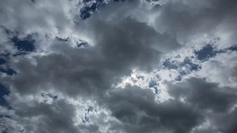 Bluse Sky clouds timepalse Stock Footage 82443258