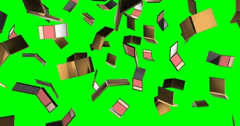 Blush Box falling in slow motion Video stock 251746694