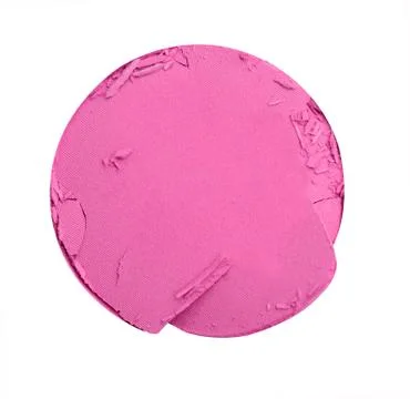 Blush face make up isolated on a white background Stock Photos