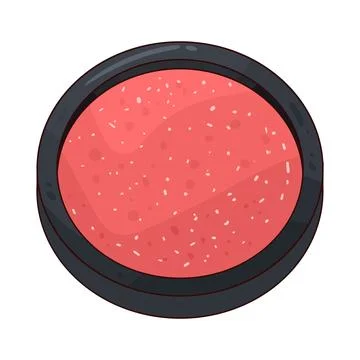 Blush illustration Stock Illustration