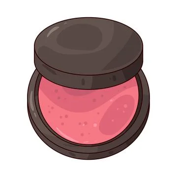 Blush illustration Stock Illustration