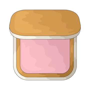 Blush illustration Stock Illustration