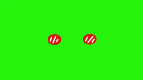 Blushing animation on green screen 스톡 동영상 334418134