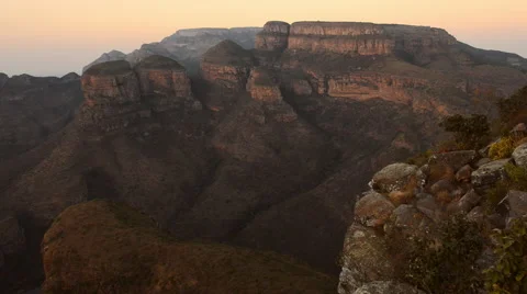 Blyde river canyon Stock Footage 53089325