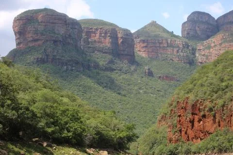 Blyde river canyon Stockfoto's