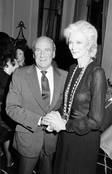 Blythe Danner at the Blithe Spirit Opening 4/1/1987P.B. Ford Anniversary Party 4 Stock Photos