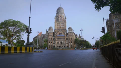 BMC BUILDING AT DAY Stock Footage