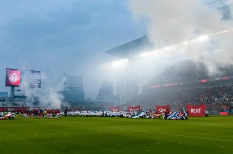BMO field Arena view Stock Photos
