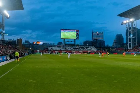 BMO field Arena view Foto stock
