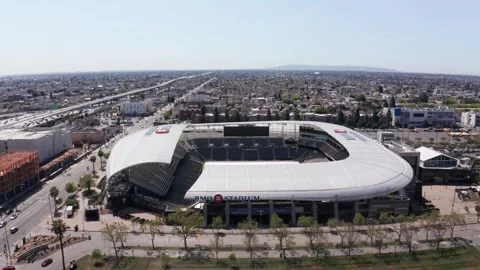 BMO Stadium LAFC 2028 Summer Olympics Venue Stock Footage 308353881