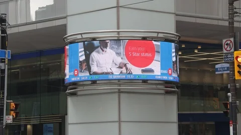 BMO TSX Clock Video stock 119048684