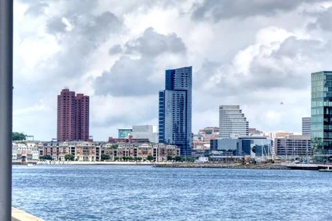 B'More Skyline Stock Photos