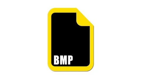 BMP File Format Icon Illustrazione stock