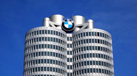 Bmw building munich Stock Footage 39658437
