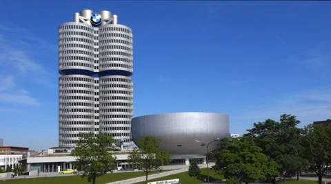 Bmw building munich Video stock 39658886
