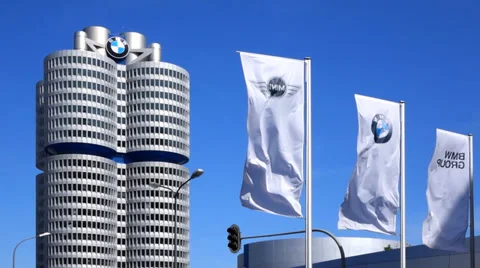 Bmw building munich Stock Footage 39658977